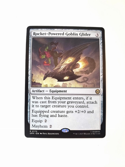 Rocket-Powered Goblin Glider