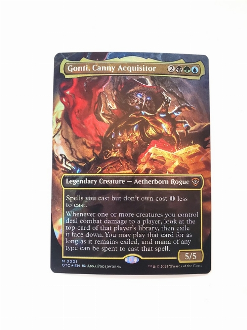 Gonti, Canny Acquisitor (Borderless) (Foil)