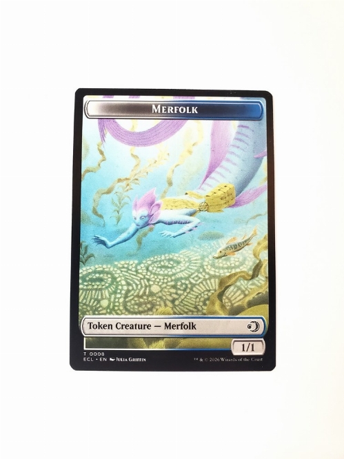 Merfolk // Worm - Double-Sided Token