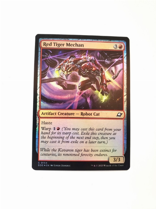 Red Tiger Mechan (Foil)