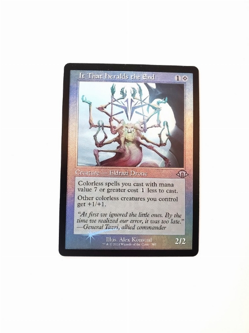 It That Heralds the End (Retro Frame) (Foil)