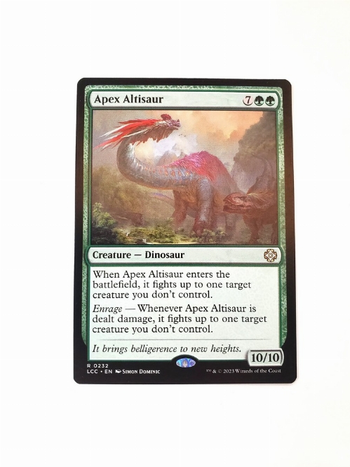 Apex Altisaur