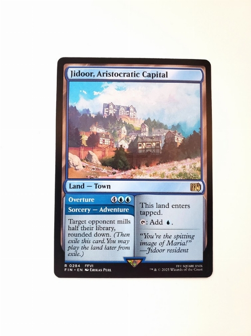 Jidoor, Aristocratic Capital // Overture