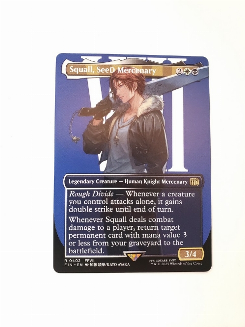 Squall, SeeD Mercenary (Borderless)