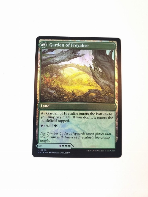 Disciple of Freyalise // Garden of Freyalise (Foil)
