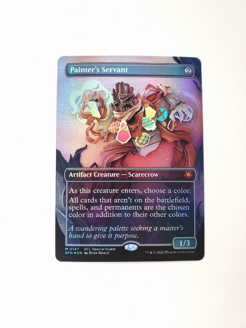 Painter's Servant (Borderless) (Foil)