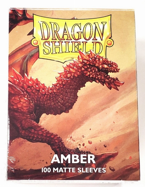 Dragon Shield: Amber Matte - Standard Size (NEW)