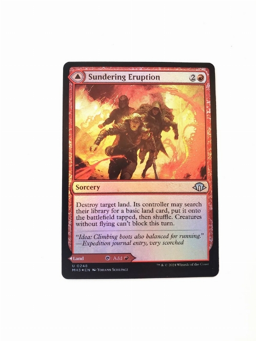 Sundering Eruption // Volcanic Fissure (Foil)