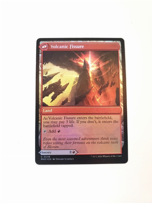 Sundering Eruption // Volcanic Fissure (Foil)