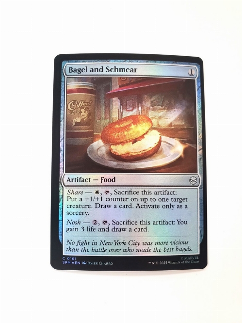 Bagel and Schmear (Foil)