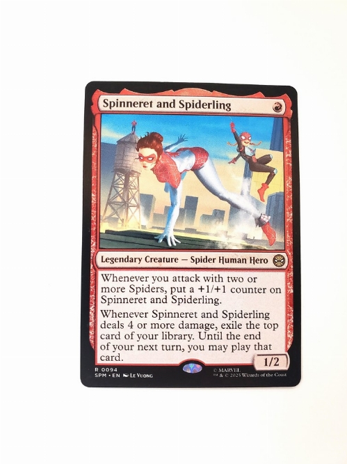 Spinneret and Spiderling