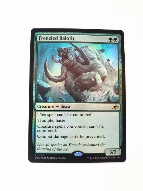 Frenzied Baloth (Foil)