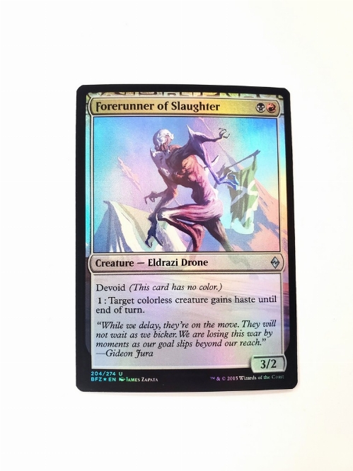 Forerunner of Slaughter (Foil)