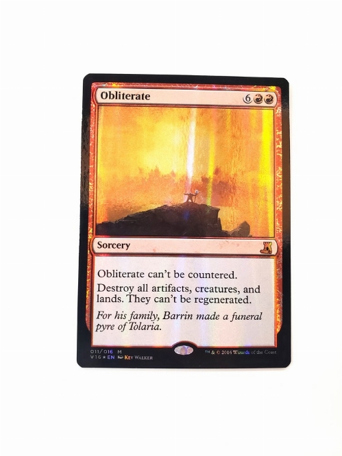 Obliterate (Foil)