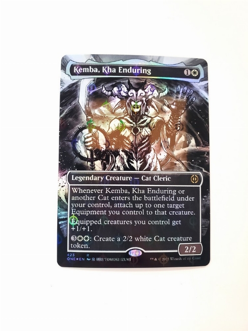 Kemba, Kha Enduring (Borderless) (Step-and-Compleat Foil)
