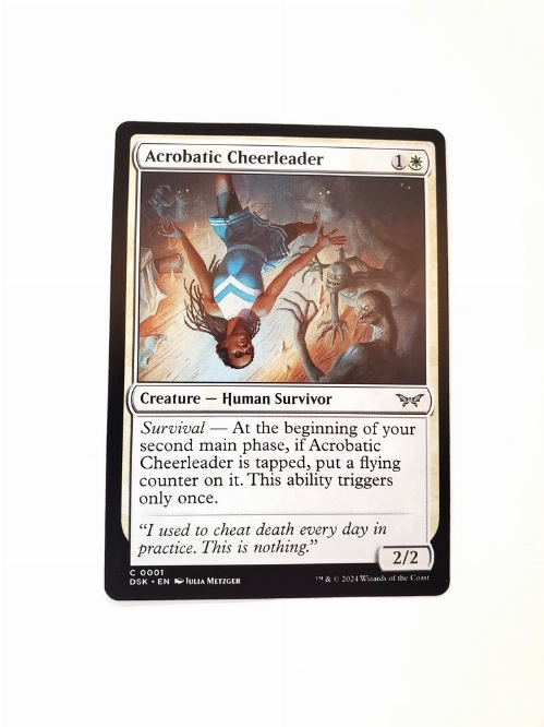 Acrobatic Cheerleader