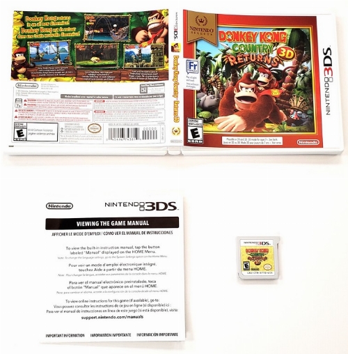 Donkey Kong Country: Returns 3D [Nintendo Selects] (CIB)