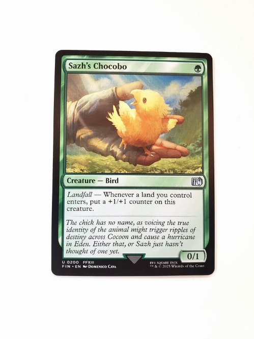 Sazh's Chocobo