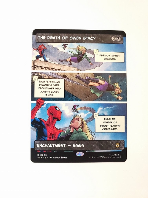 The Death of Gwen Stacy (Borderless)