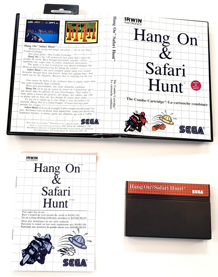 Hang On & Safari Hunt (CIB)