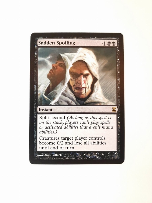 Sudden Spoiling