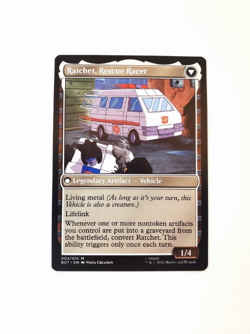 Ratchet, Field Medic // Ratchet, Rescue Racer