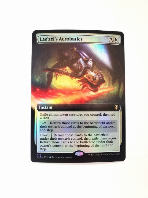 Lae'zel's Acrobatics (Extended Art) (Foil)