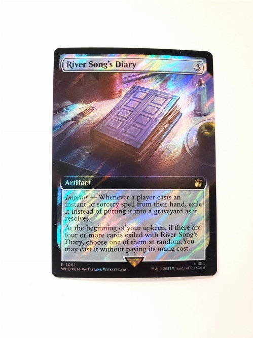 River Song's Diary (Extended Art) (Surge Foil)