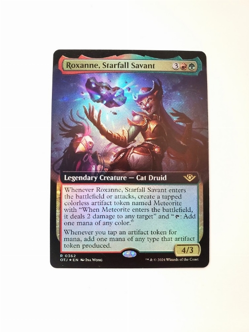 Roxanne, Starfall Savant (Extended Art) (Foil)