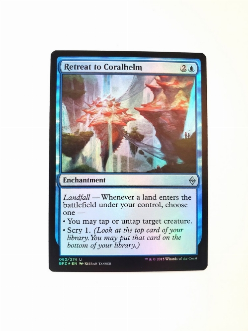Retreat to Coralhelm (Foil)