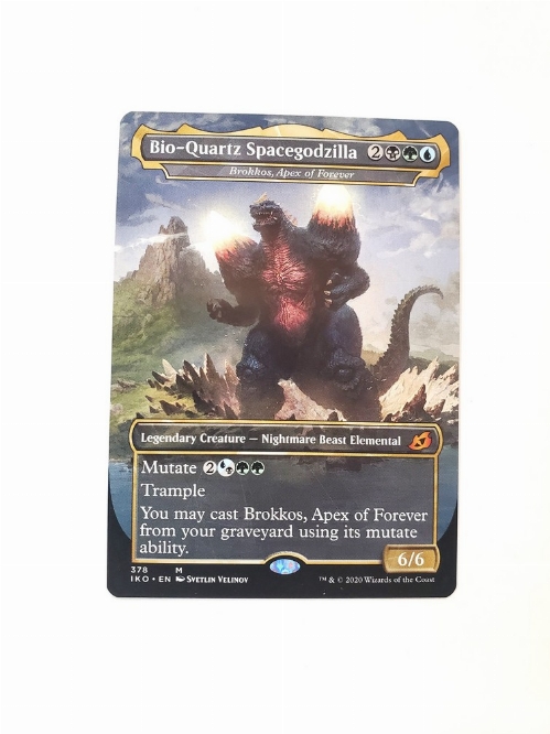 Bio-Quartz Spacegodzilla - Brokkos, Apex of Forever