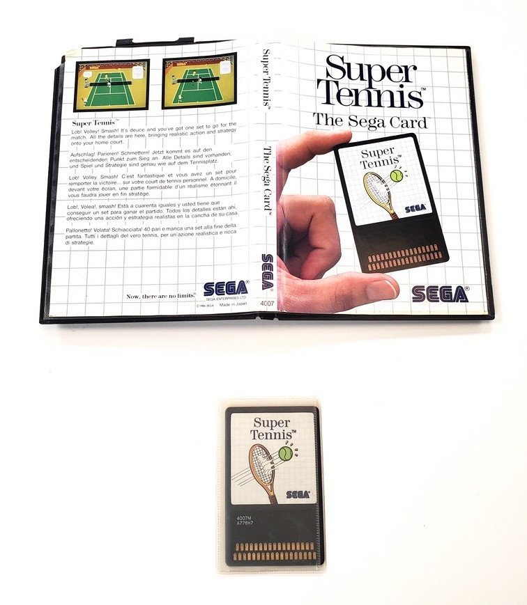 Super Tennis (SEGA Card) (CB)