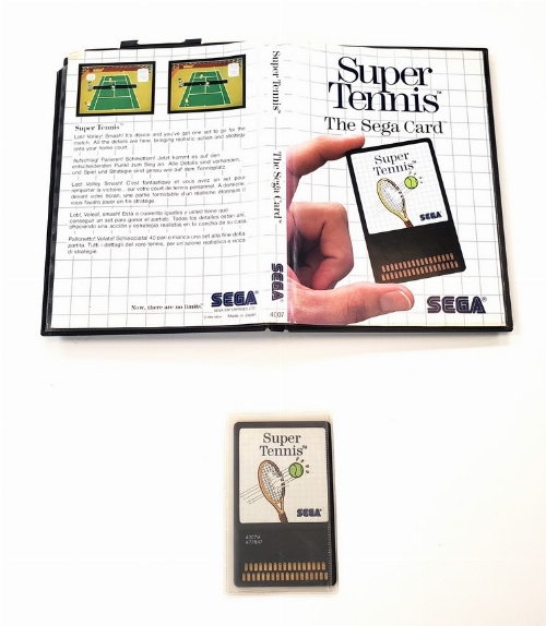 Super Tennis (SEGA Card) (CB)