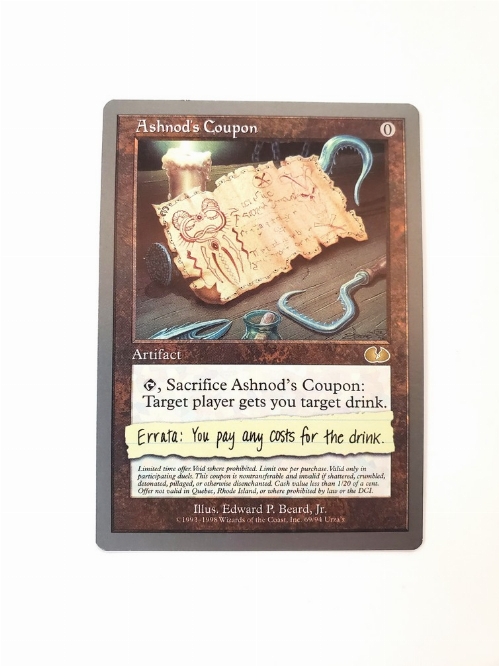 Ashnod's Coupon