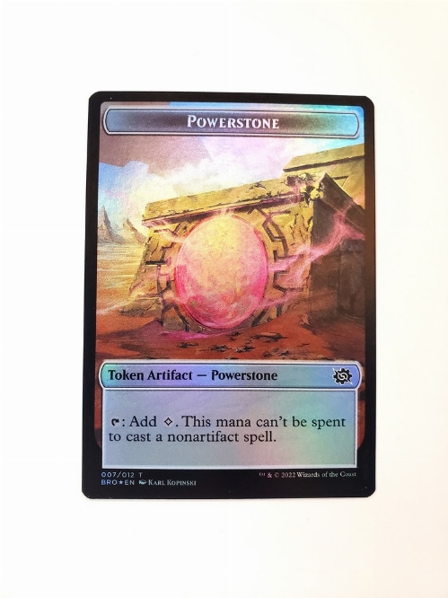 Powerstone // Ravage - Double-Sided Token (Foil)