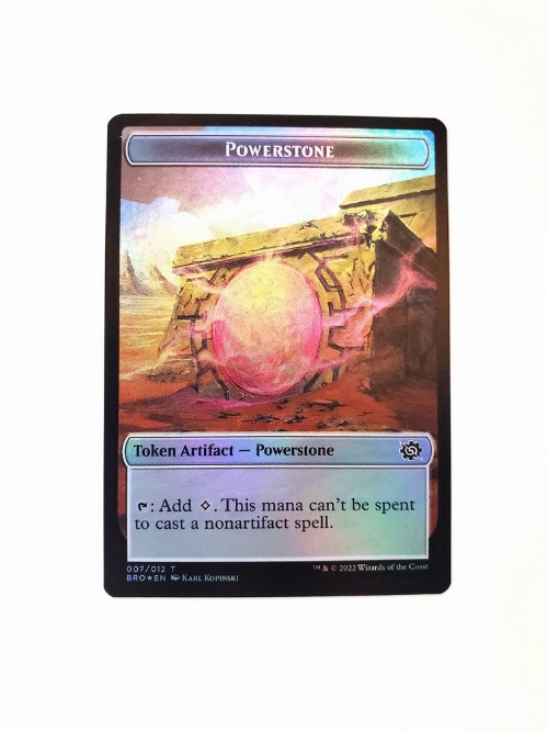 Powerstone // Laserbeak - Double-Sided Token (Foil)