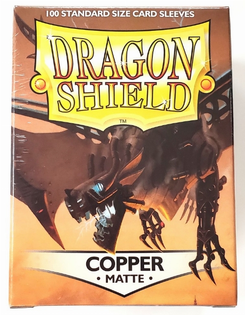 Dragon Shield: Copper Matte - Standard Size (NEW)