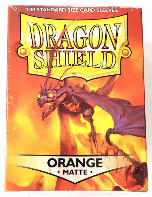 Dragon Shield: Orange Matte - Standard Size (NEW)