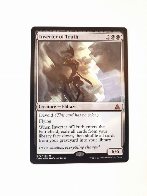 Inverter of Truth