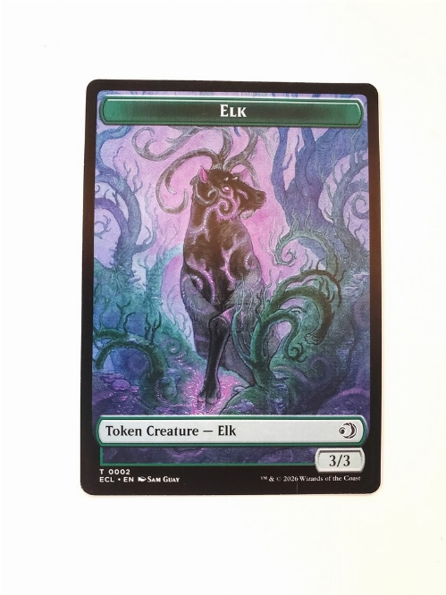 Elk // Oko, Shadowmoor Scion (Emblem) - Double-Sided Token