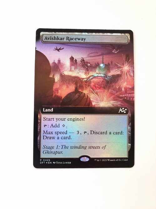 Avishkar Raceway (Extended Art) (Foil)