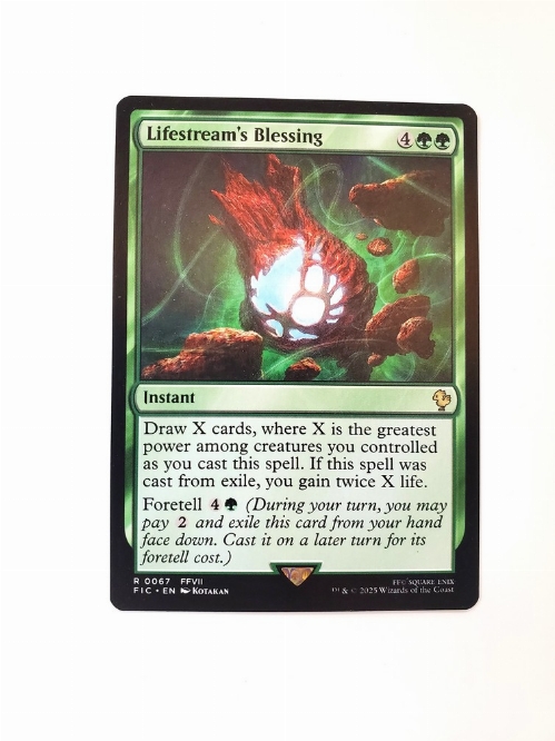 Lifestream's Blessing