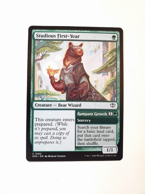 Studious First-Year // Rampant Growth
