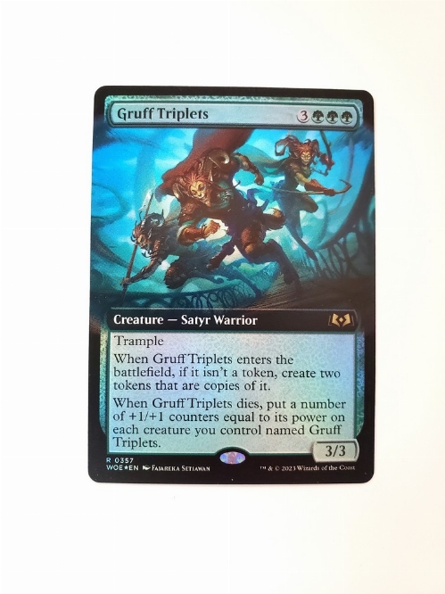 Gruff Triplets (Extended Art) (Foil)