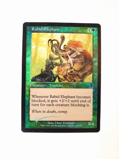 Rabid Elephant (Foil)