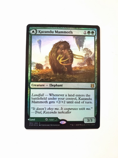 Kazandu Mammoth // Kazandu Valley (Foil)