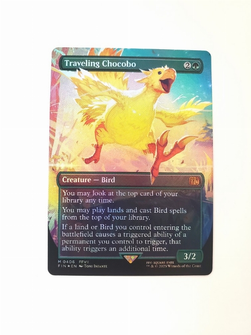 Traveling Chocobo (Borderless) (Foil)