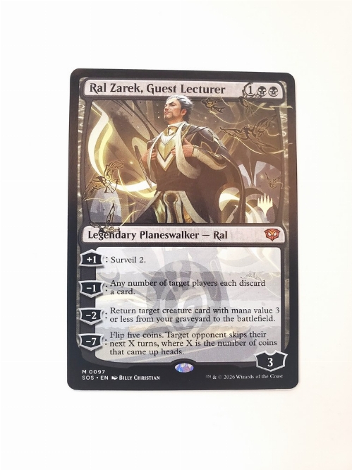 Ral Zarek, Guest Lecturer