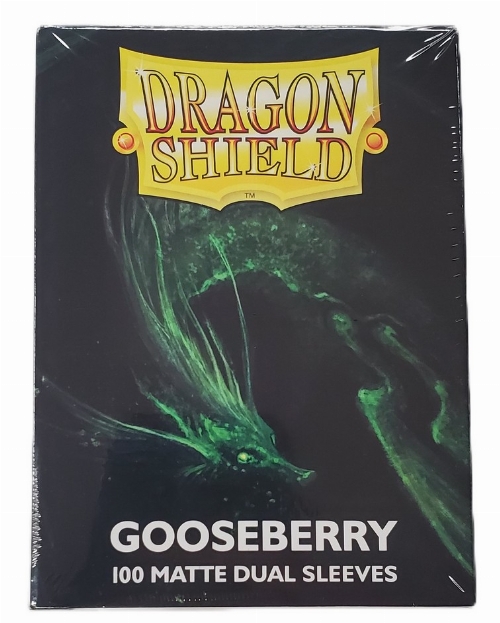 Dragon Shield: Gooseberry Matte Dual Sleeves - Standard Size (NEW)