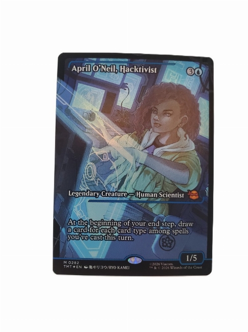 April O'Neil, Hacktivist (0282) (Showcase) (Foil)